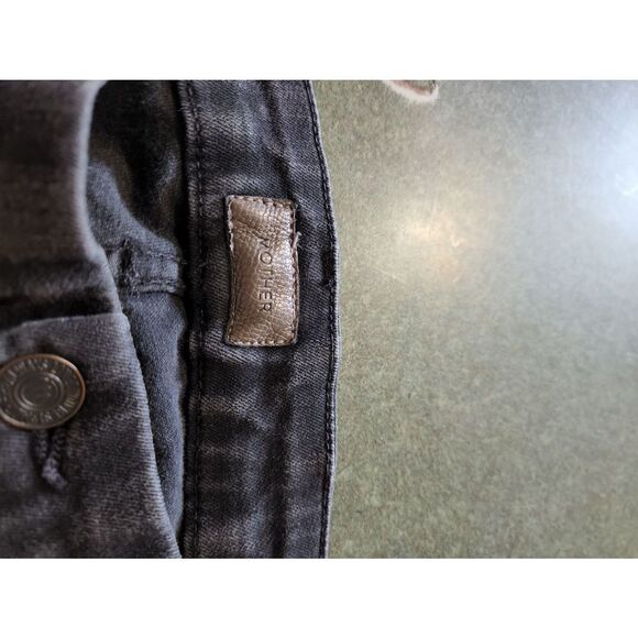 MOTHER The Black Sheep and the Princess The Looker Inside Zip Ankle Jeans sz 29 - Picture 3 of 6